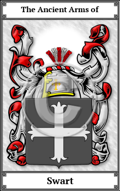 Swart Family Crest Download (JPG)  Book Plated - 150 DPI