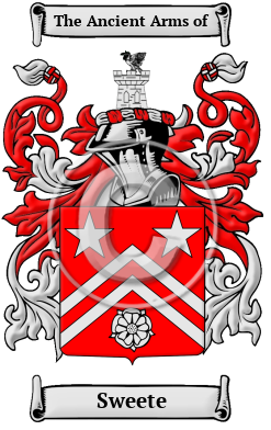 Sweete Family Crest/Coat of Arms