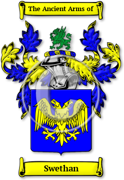 Swethan Family Crest Download (JPG) Legacy Series - 600 DPI