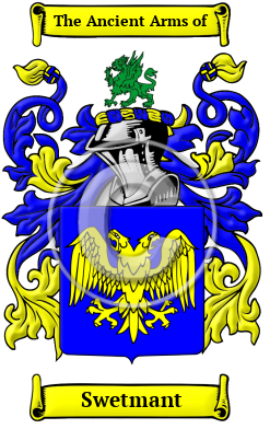 Swetmant Family Crest/Coat of Arms