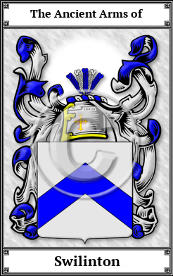 Swilinton Family Crest Download (JPG) Book Plated - 300 DPI