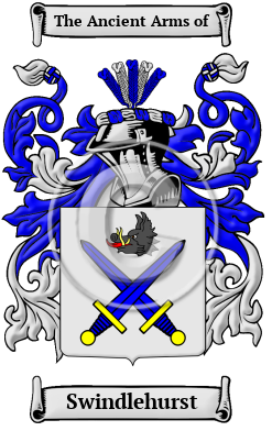 Swindlehurst Family Crest/Coat of Arms