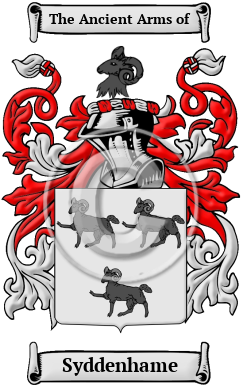Syddenhame Family Crest/Coat of Arms