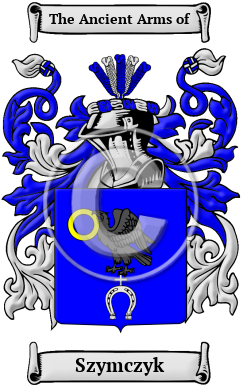Szymczyk Family Crest/Coat of Arms