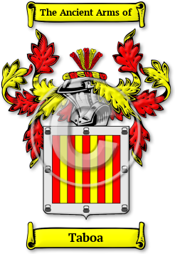 Taboa Family Crest Download (jpg) Legacy Series - 150 DPI