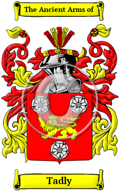 Tadly Family Crest/Coat of Arms