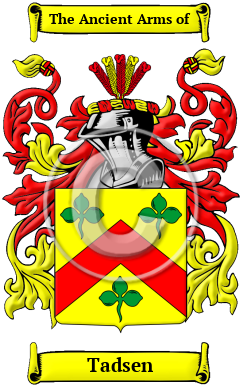 Tadsen Family Crest/Coat of Arms