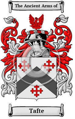 Tafte Family Crest/Coat of Arms