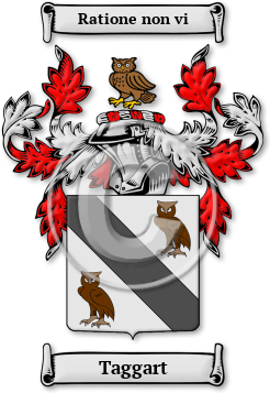 Taggart Family Crest Download (jpg) Legacy Series - 150 DPI