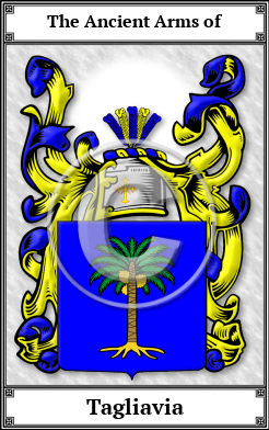 Tagliavia Family Crest Download (JPG)  Book Plated - 150 DPI