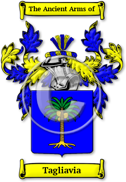 Tagliavia Family Crest Download (jpg) Legacy Series - 150 DPI