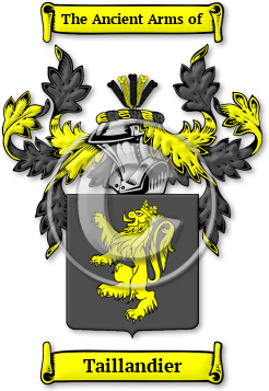 Taillandier Family Crest Download (JPG) Legacy Series - 600 DPI