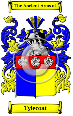 Tylecoat Family Crest/Coat of Arms