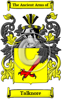 Talknore Family Crest/Coat of Arms