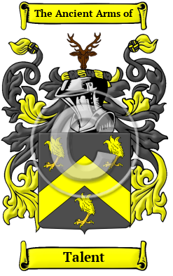 Talent Family Crest/Coat of Arms
