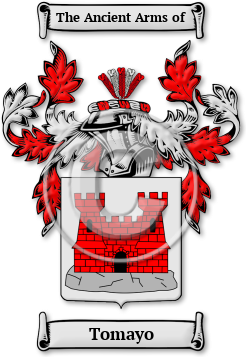 Tomayo Family Crest Download (jpg) Legacy Series - 150 DPI