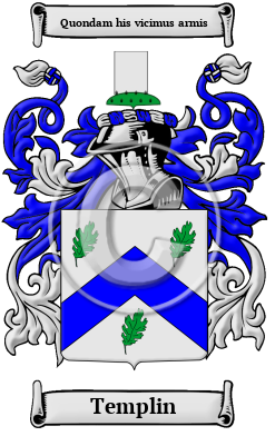 Templin Family Crest/Coat of Arms