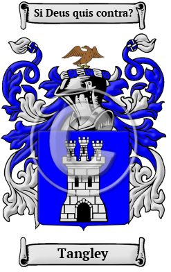 Tangley Family Crest/Coat of Arms