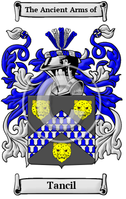 Tancil Family Crest/Coat of Arms