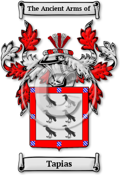 Tapias Family Crest Download (jpg) Legacy Series - 150 DPI