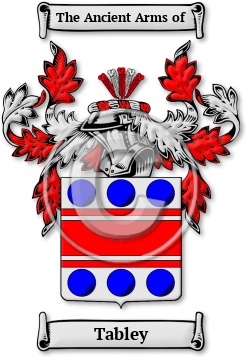 Tabley Family Crest Download (jpg) Legacy Series - 150 DPI