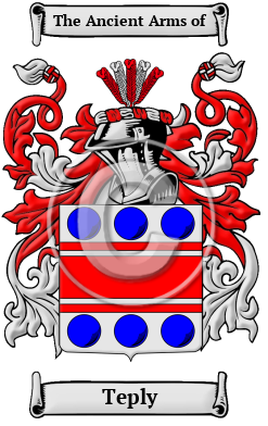 Teply Name Meaning, Family History, Family Crest & Coats of Arms
