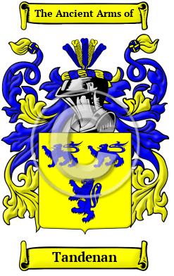 Tandenan Family Crest/Coat of Arms
