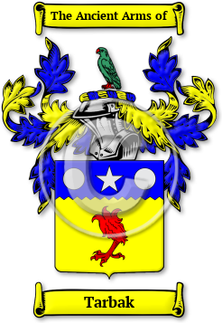 Tarbak Family Crest Download (JPG) Legacy Series - 300 DPI