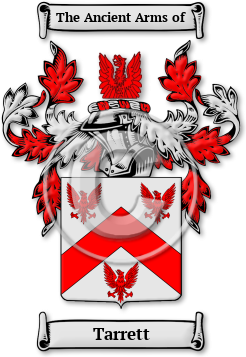 Tarrett Family Crest Download (jpg) Legacy Series - 150 DPI