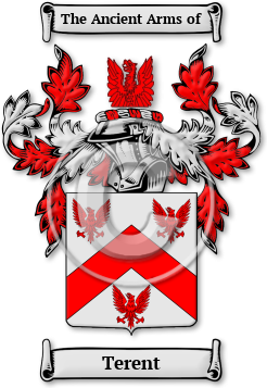 Terent Family Crest Download (JPG) Legacy Series - 600 DPI