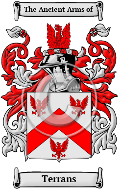 Terrans Family Crest/Coat of Arms