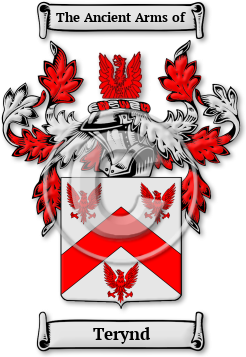 Terynd Family Crest Download (JPG) Legacy Series - 600 DPI