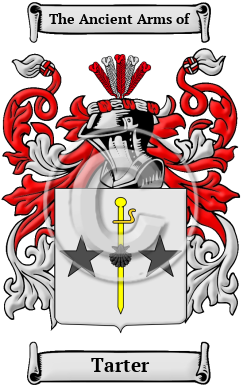 Tarter Family Crest/Coat of Arms
