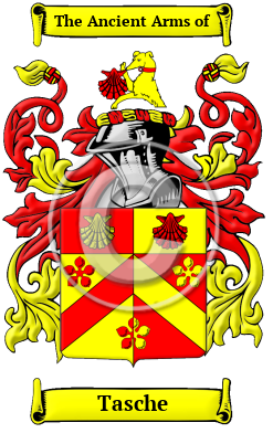 Tasche Name Meaning, Family History, Family Crest & Coats of Arms