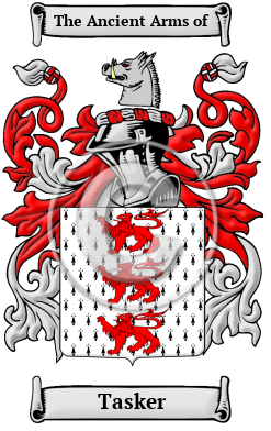 Tasker Name Meaning, Family History, Family Crest & Coats of Arms