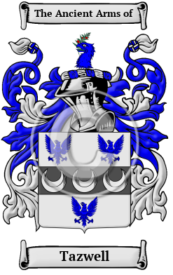 Tazwell Family Crest/Coat of Arms