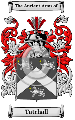 Tatchall Family Crest/Coat of Arms