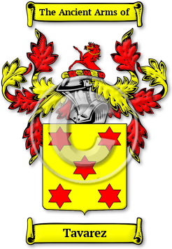 Tavarez Family Crest Download (JPG) Legacy Series - 600 DPI