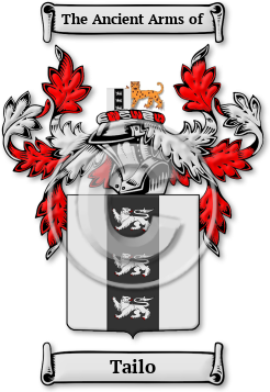 Tailo Family Crest Download (JPG) Legacy Series - 600 DPI