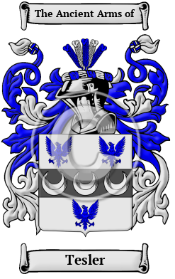 Tesler Family Crest/Coat of Arms