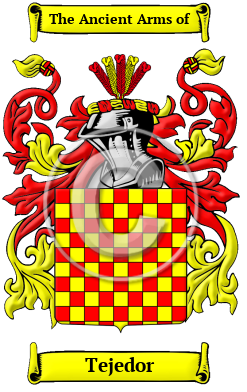 Tejedor Family Crest/Coat of Arms