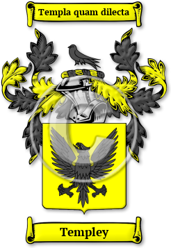 Templey Family Crest Download (JPG) Legacy Series - 600 DPI