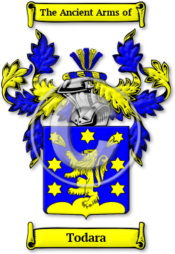 Todara Family Crest Download (JPG) Legacy Series - 600 DPI