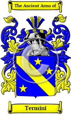 Termini Family Crest/Coat of Arms