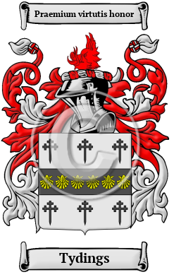 Tydings Family Crest/Coat of Arms