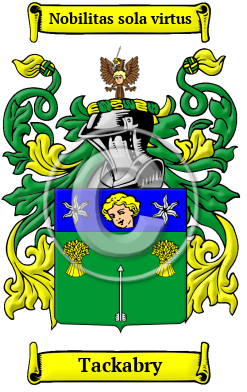 Tackabry Family Crest/Coat of Arms