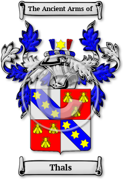 Thals Family Crest Download (JPG) Legacy Series - 300 DPI