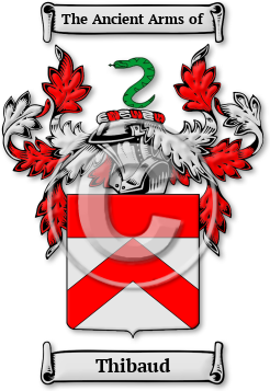 Thibaud Family Crest Download (JPG) Legacy Series - 600 DPI