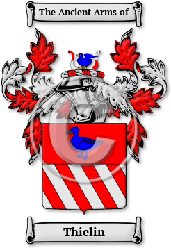 Thielin Family Crest Download (JPG) Legacy Series - 600 DPI