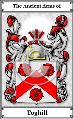 Toghill Family Crest Download (JPG) Book Plated - 600 DPI